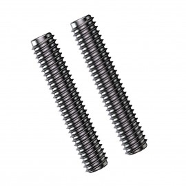 2Pcs/Set 0.4mm Brass Nozzle Extruder Print Head + Heater Block Hotend + 1.75mm Throat Tubes Pipes for Anet A8 A6 Ender 3 3D Printer Accessories