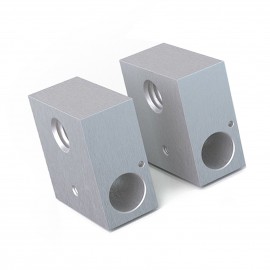 2Pcs/Set 0.4mm Brass Nozzle Extruder Print Head + Heater Block Hotend + 1.75mm Throat Tubes Pipes for Anet A8 A6 Ender 3 3D Printer Accessories