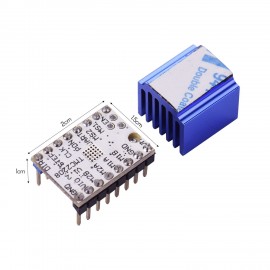 5pcs TMC2208 V1.2 Stepper Motor Driver Module with Heat Sink Screwdriver for 3D Printer
