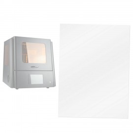 FEP Film Transparent Release Film Sheet 280*200mm Thickness 0.1mm High Transmittance Strength Compatible with Wanhao D8 D7 DLP Photon SLA UV Resin 3D Printer, 10pcs