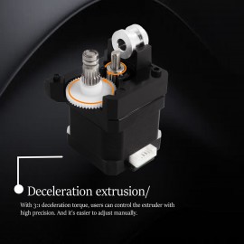 3D Printer Parts Upgraded Dual Drive Extruder 1.75mm High Performance Compatible with Creality CR10 Ender 3 Series Wanhao D9 Anet E10 Geeetech A10 and Other DIY 3D Printer