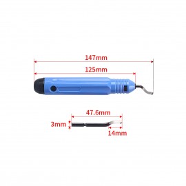 Trimming Tool Deburring Trimming Cutter Burring Remover High-speed Steel Blade for 3D Printer Model Art Sculpture Carving Sculpting Shaping Modeling Cleaning