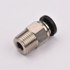 3D Printer Kit PTFE Tubing Hose Pipe 5Pieces with 10 Pieces PC4-M6 Fittings and 10 Pieces PC4-M10 Fitting Connector for 3D Printer 1.75mm Filament