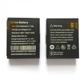 7.4V 1500mAh Lithium Battery Rechargeable Li-ion Battery Compatible with POS-5805DD Thermal Printer