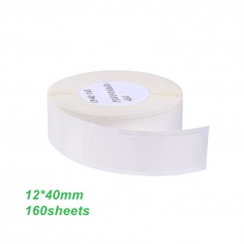 Label Maker Machine Portable Thermal Label Printer Handheld Name Price Sticker Printer Pocket Size BT Wireless Connection with APP 2 Roll Thermal Paper for Home Office Supermarket Store