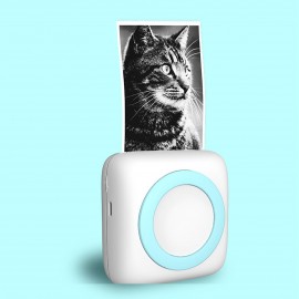 USB 300DPI Portable Label Maker Machine Handheld BT Sticker Label Printer Qr Code Sticker Barcode Printers Study Printer