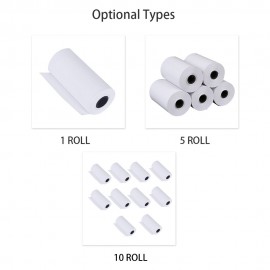 Thermal Paper Roll 57*30mm Wrong Questions Notes Printing Papers for Portable Mini Photo Thermal Printer 1 Roll
