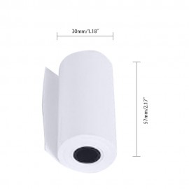 Thermal Paper Roll 57*30mm Wrong Questions Notes Printing Papers for Portable Mini Photo Thermal Printer 1 Roll