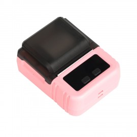 Portable Thermal Printer Handheld Label Printer 203dpi Support 20-50mm Paper Width Multiple Language Print Use with APP for Jewelry Clothes Tag Comaptible with Android iOS Smartphone