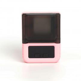 Portable Thermal Printer Handheld Label Printer 203dpi Support 20-50mm Paper Width Multiple Language Print Use with APP for Jewelry Clothes Tag Comaptible with Android iOS Smartphone