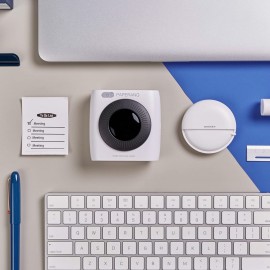 Pocket Printer BT Wireless Printer Portable Thermal Printer 300dpi for Photo Picture Receipt Memo Note Label Sticker Compatible with Android iOS Windows Mac