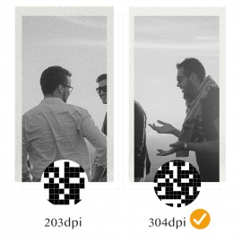 A6 Mini Pocket Printer HD 304DPI Wireless BT Thermal Printer Picture Photo Label Memo Notes Journal Receipt Paper Instant Printer Sticker AR Photo Function Inkless Printing Compatible with Android iOS Smartphone Windows