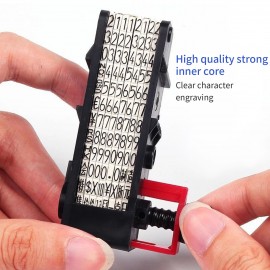 8 Digits Price Tag Machine Handheld Price Labeller Label Date Maker Pricing with 10pcs Price Labels Paper for Office Retail Shop Grocery Store Organization Marking Warehouse