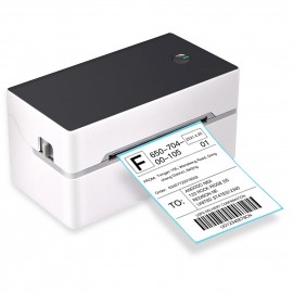Desktop Shipping Label Printer High Speed USB Direct Thermal Printer Label Maker Sticker 40-80mm Paper Width for Shipping Postage Barcodes Labels Printing Compatible with Amazon Ebay Shopify FedEx USPS Etsy