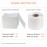 Label Holder for Desktop Thermal Label Printer Rolls and Fanfold Labels Shipping Package Sticker Dispenser Detachable for Delivery Supermarket Retail Store