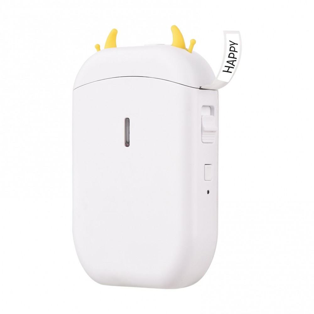 Label Maker Machine Mini Pocket Thermal Label Printer All in One BT Connect 203DPI Prince Tag DIY Date Journal Study Sticker Labeling Machine Compatible with iOS Android for Retail Store Home & Office Organization