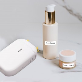 Label Maker Machine Mini Pocket Thermal Label Printer All in One BT Connect 203DPI Prince Tag DIY Date Journal Study Sticker Labeling Machine Compatible with iOS Android for Retail Store Home & Office Organization