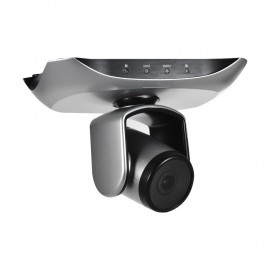 1080P HD Conference Camera USB Plug & Play 3X Zoom 360° Rotation with Remote Control Power Adapter for Video Meetings Training Teaching