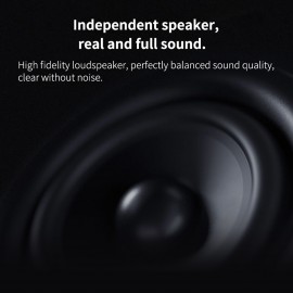 1080P Webcam 3-in-1 HD Video Conference Camera with Microphone and Speaker Auto Focus 360° Voice Pickup USB Plug & Play Compatible with Windows Android Mac for Video Conference/Online Course/Live Streaming