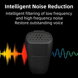 Mini Wireless Lavalier 2.4G Microphone 360° Omnidirectional Lapel Mic Noise Reduction Compatible with Type-C Android Smartphone Tablet for YouTube Facebook Live Streaming Video   Recording Vlog Interview Online Class