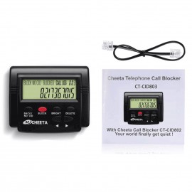 Call Blocker for Landline Phones Telephone 2000 Caller ID Box Blocking One Touch Number Block Device Block Unwanted Robocalls and Nuisance Calls