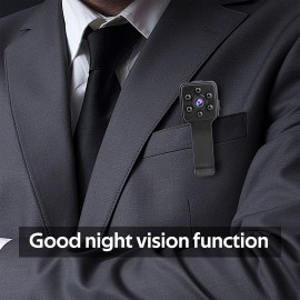 Mini Digital Camera 1080P Video Audio Recorder Micro Cam Napshot Loop Recording Camcorder Motion Detection Support TF Card for Sports Home Office Interview Accompanying Recorder Christmas Gift