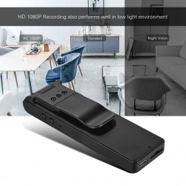 E580 Mini Digital Camera Recorder Video Voice Recording Pen 1080P HD with 180° Rotatable Camera Motion Detection Loop Recording Night Vision for Home Office