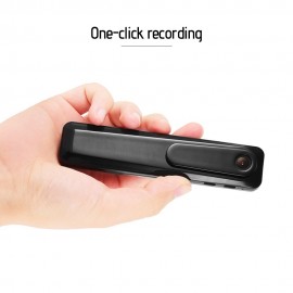 Mini Camera Pocket Cam Wearable Video Recorder Camcorder Support HD 1080P/720P Loop Shooting Photo Taking for Lectures Classes Meetings Interviews