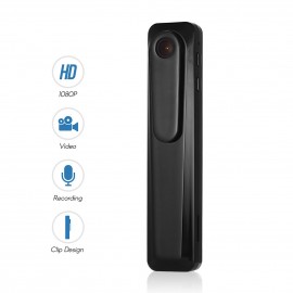 Mini Camera Pocket Cam Wearable Video Recorder Camcorder Support HD 1080P/720P Loop Shooting Photo Taking for Lectures Classes Meetings Interviews
