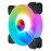 RGB Crate Fan 120mm Desktop Computer Cooling Fan Illusion Discoloration Solar Eclipse Silence Fan Color Computer Crate Cooler RGB Fan