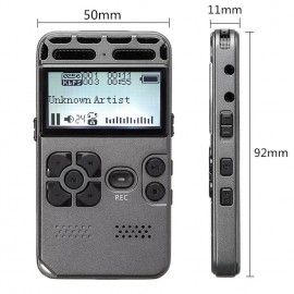 SK-502 Digital Voice Recorder Activated Dictaphone Audio Sound Digital Professional Music Player Support Memory Card