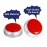 30 Seconds Recordable Talking Button Voice Custom Playback Recording Sound Buttons for Dogs Kids Toy Gift Answer Buzzers Parent-Child Interactive Party Noise Makers