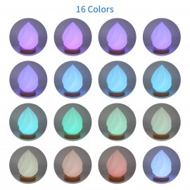 Night Light Desktop Decor Basketball Shape Night Lamp Table Lamp with Wood Base 16 Light Colors Remote Control USB Power Supply for Office Home Bedrooms Living Room Reading Studying Christmas Gift