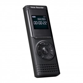 16GB Digital Voice Recorder Voice Activated Recorder Dictaphone MP3 Player HD Recording 13 Continuous Recording Line-In Function for Meeting Lecture Interview Class MP3 Record