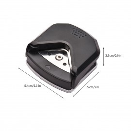 Corner Rounder Punch R4 Mini Portable Round Corner Trimmer Cutter 4mm for Card Craft Scrapbook Wrapping Paper Sticker Photo Laminate DIY Projects